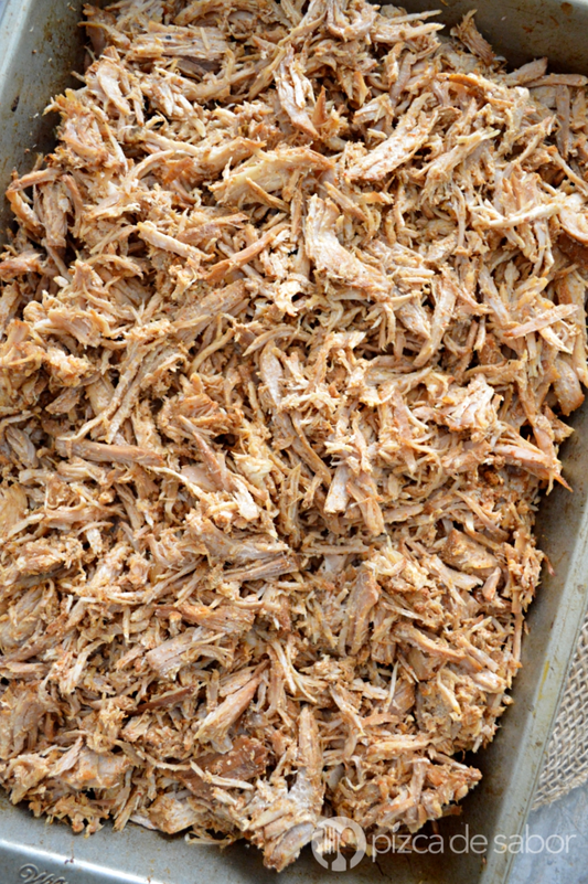 Deshebrada de Puerco Natural